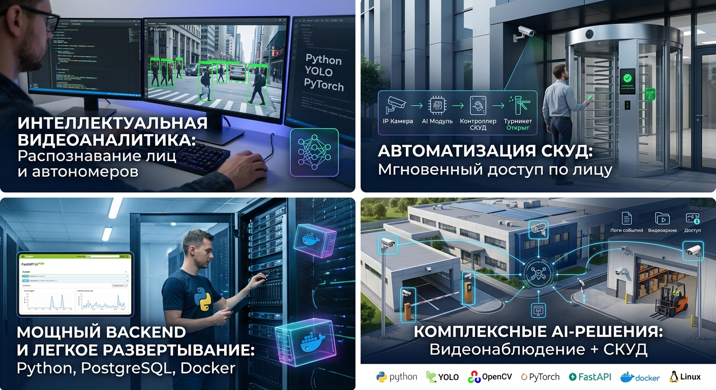 СКУД Распознавание лиц
